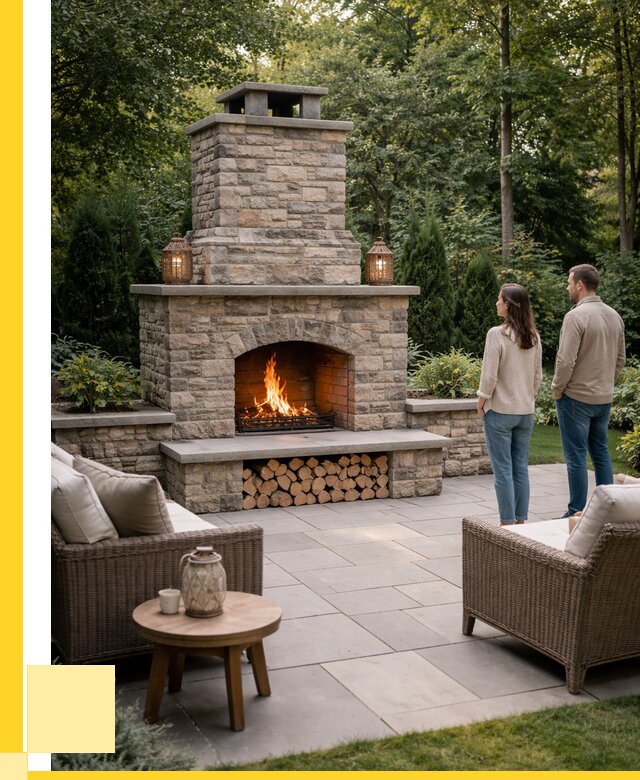 Уличные камины из кирпича в Набережных Челнах от 152370 р. | ЭриданНбр