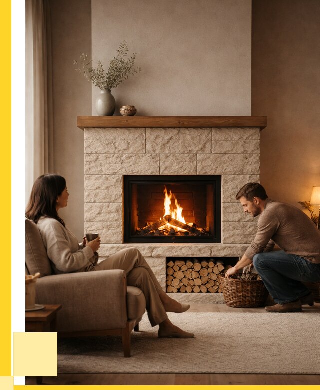 Камины для дома в Набережных Челнах под ключ от 152370 р. | ЭриданНбр