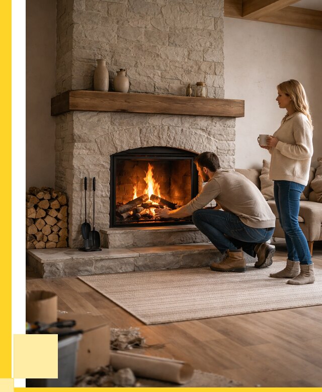 Камины для загородного дома в Набережных Челнах от 355530 р., ЭриданНбр