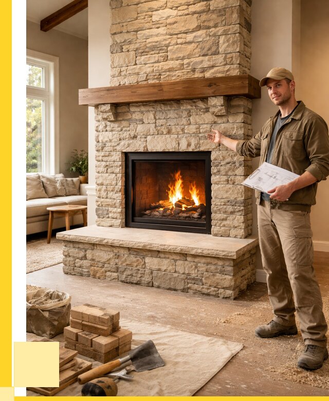 Камины под ключ в Набережных Челнах от 182844 р. | ЭриданНбр — установка