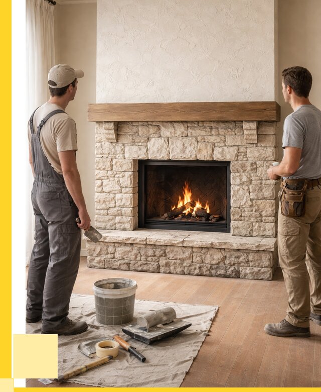 Отделка каминов в Набережных Челнах от 6603 р. под ключ | ЭриданНбр