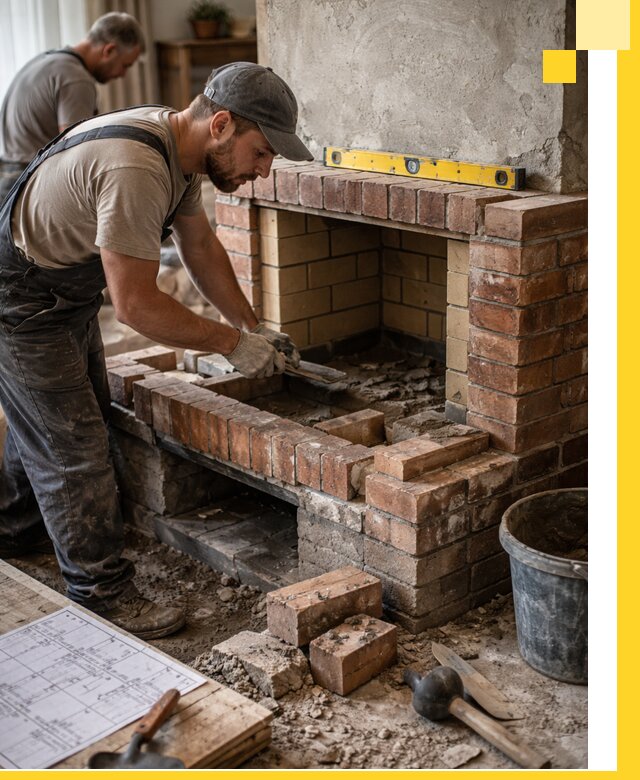 Изготовление и установка каминопечей под ключ в Набережных Челнах