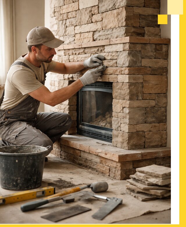 Проектирование и установка печей-каминов под ключ в Набережных Челнах