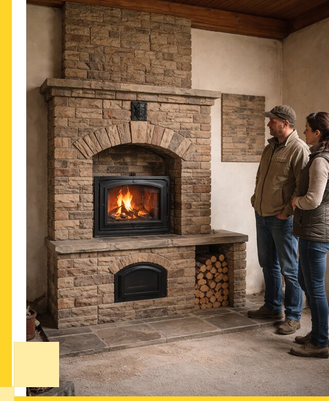 Кирпичная печь под ключ в Набережных Челнах от 152370 р. | ЭриданНбр