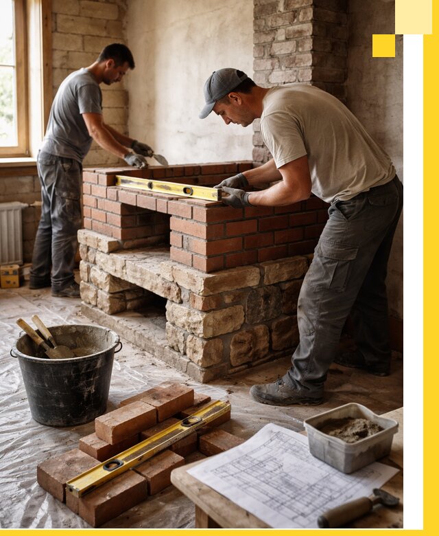 Изготовление и установка печей под ключ в Набережных Челнах с гарантией