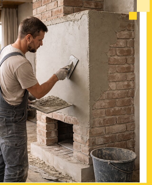 Отделка печей и облицовка каминов в Набережных Челнах под ключ