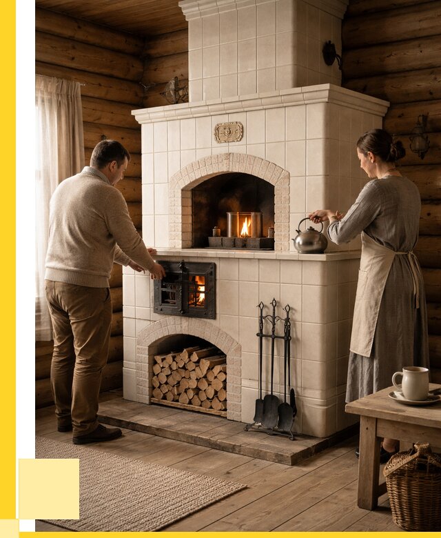 Русские печи в Набережных Челнах: установка от 152370 р. ЭриданНбр