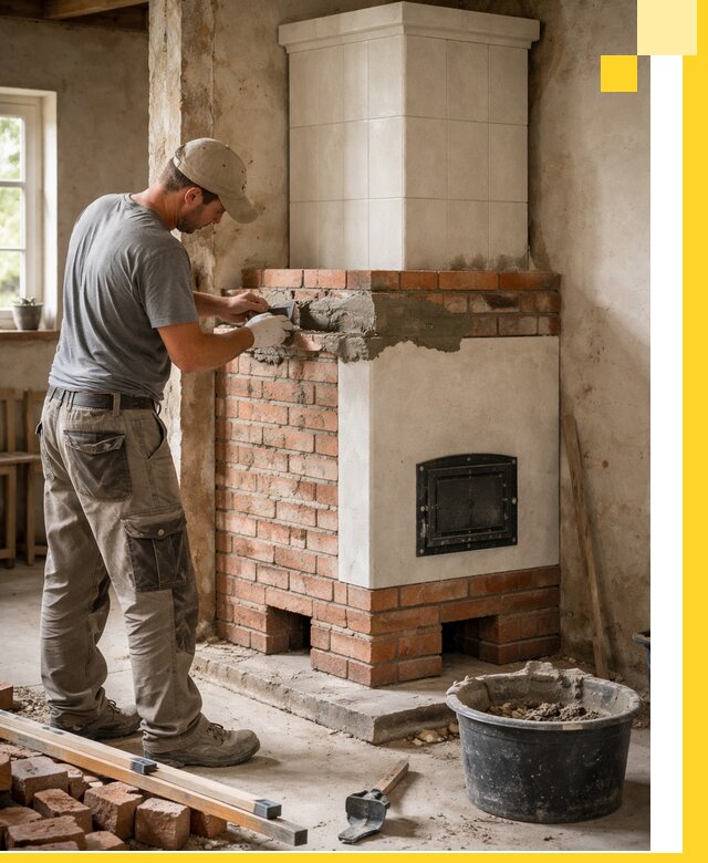 Изготовление и установка печей-голландок под ключ в Набережных Челнах