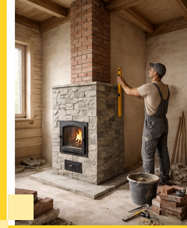 Печи и дымоходы под ключ в Набережных Челнах от 45711 р., ЭриданНбр