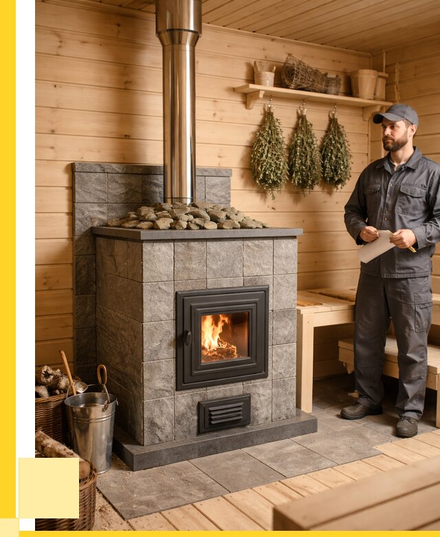 Печи для бани под ключ в Набережных Челнах от 121896 р. | ЭриданНбр