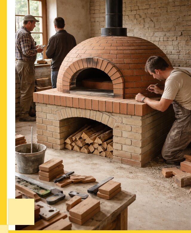 Помпейская печь дровяная для пиццы в Набережных Челнах | ЭриданНбр от 203160 р.