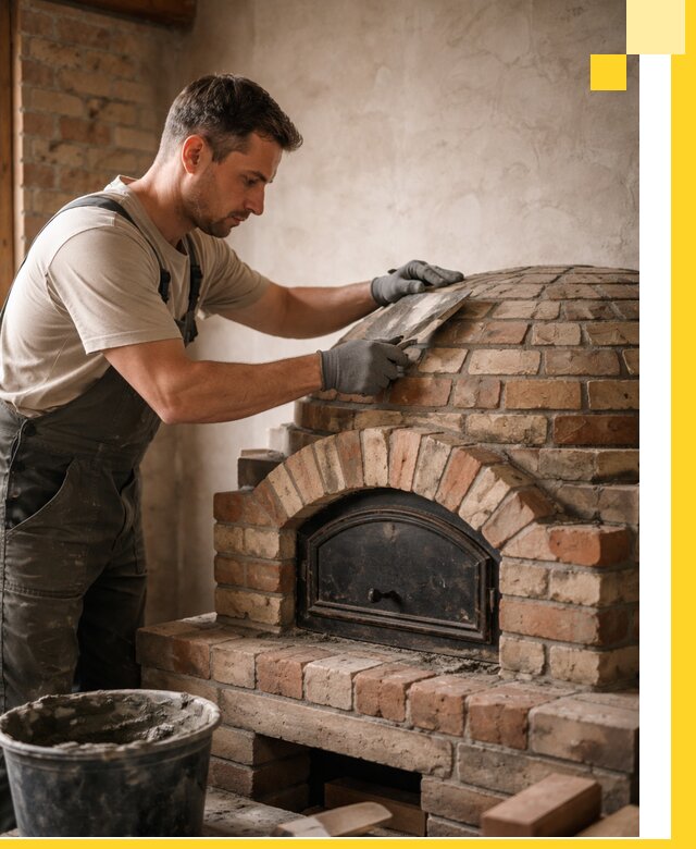 Изготовление и монтаж помпейских печей на заказ в Набережных Челнах