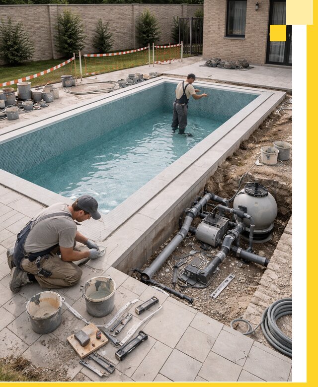 Строительство бассейнов под ключ в Набережных Челнах: проекты и монтаж