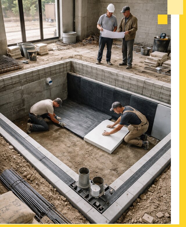 Проекты частных и общественных бассейнов под ключ в Набережных Челнах