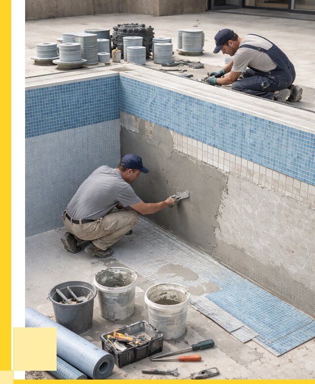 Ремонт и обслуживание бассейнов в Набережных Челнах от 25395 р. | ЭриданНбр