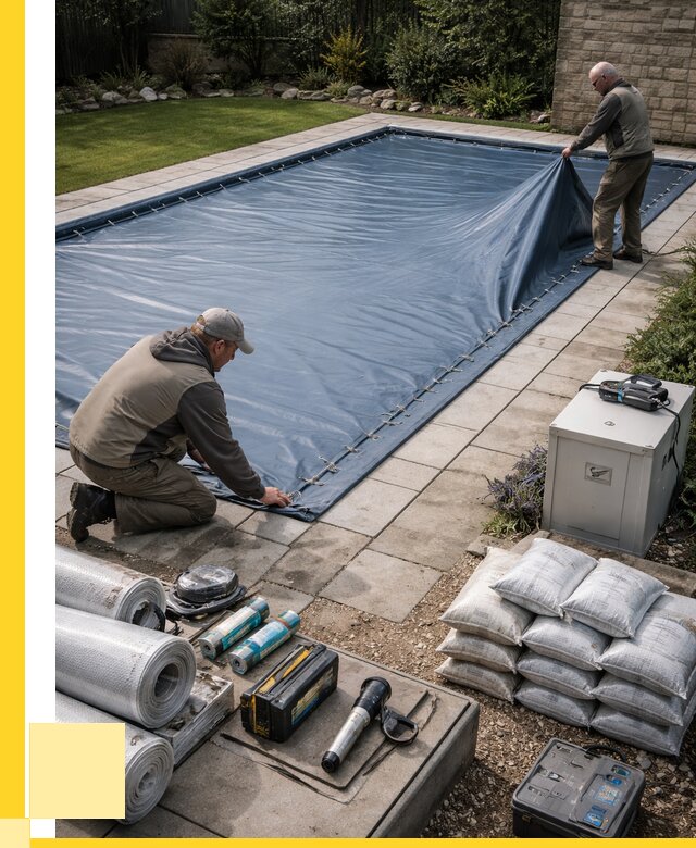 Консервация бассейнов в Набережных Челнах под ключ от 6603 р. | ЭриданНбр