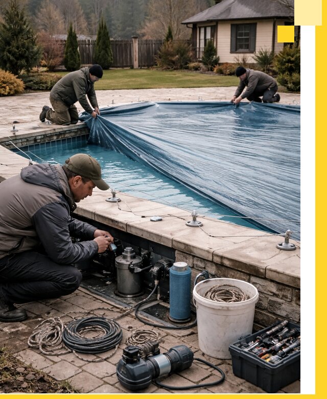 Консервация бассейнов в Набережных Челнах: подготовка к длительному хранению