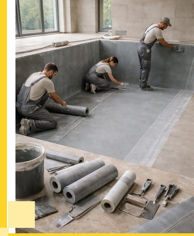 Гидроизоляция бассейнов в Набережных Челнах от 2032 р., ЭриданНбр