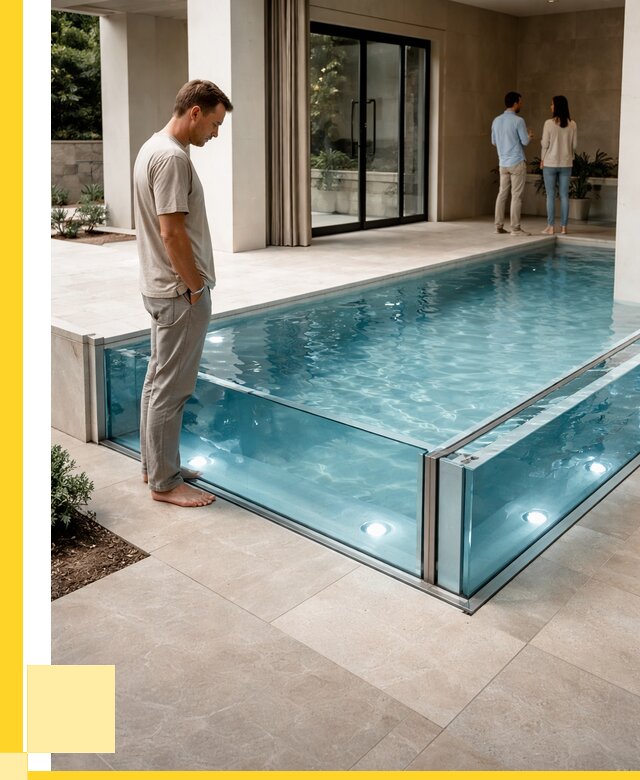 Стеклянные бассейны в Набережных Челнах от 1218960 р. | ЭриданНбр — мозаика