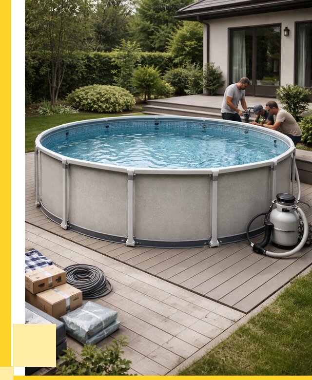 Купить каркасные бассейны в Набережных Челнах от 45711 р. | ЭриданНбр