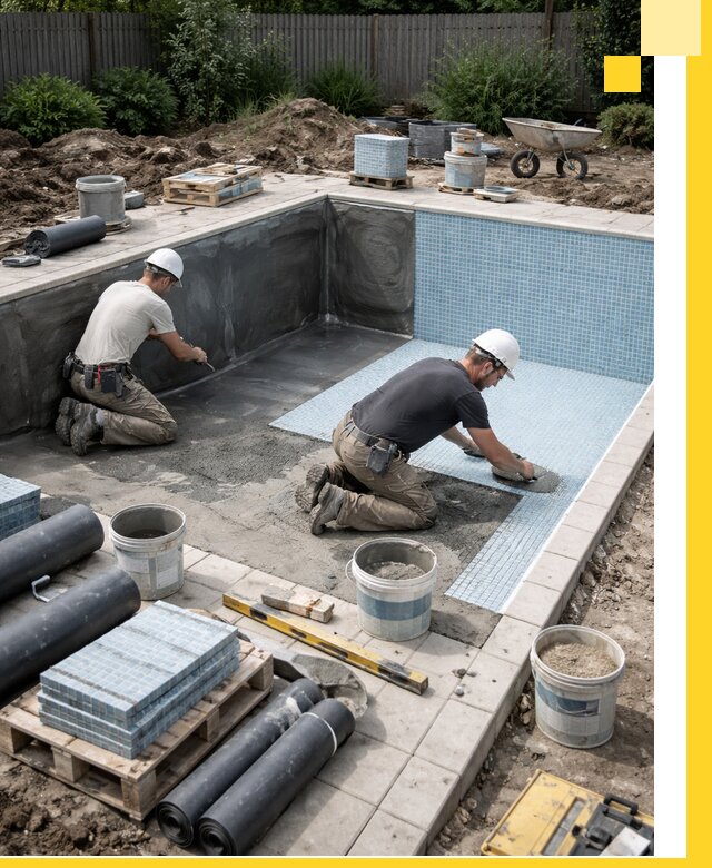 Проектирование и строительство стационарных бассейнов в Набережных Челнах