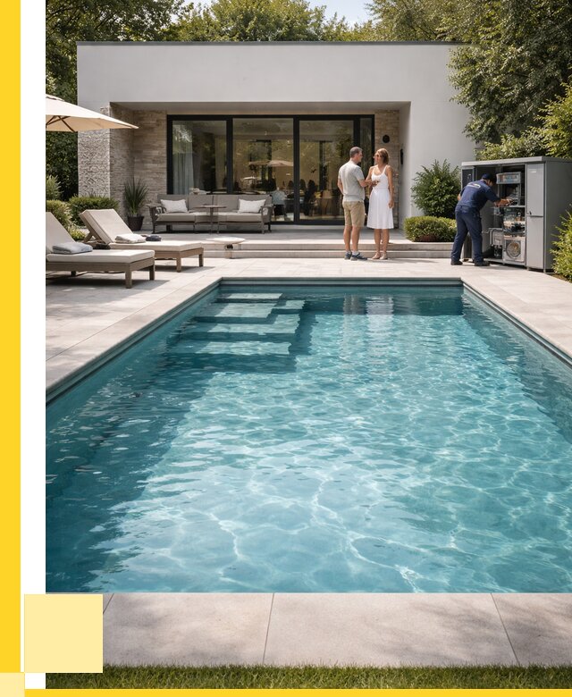 Бассейн в доме в Набережных Челнах под ключ от 1218960 р. | ЭриданНбр