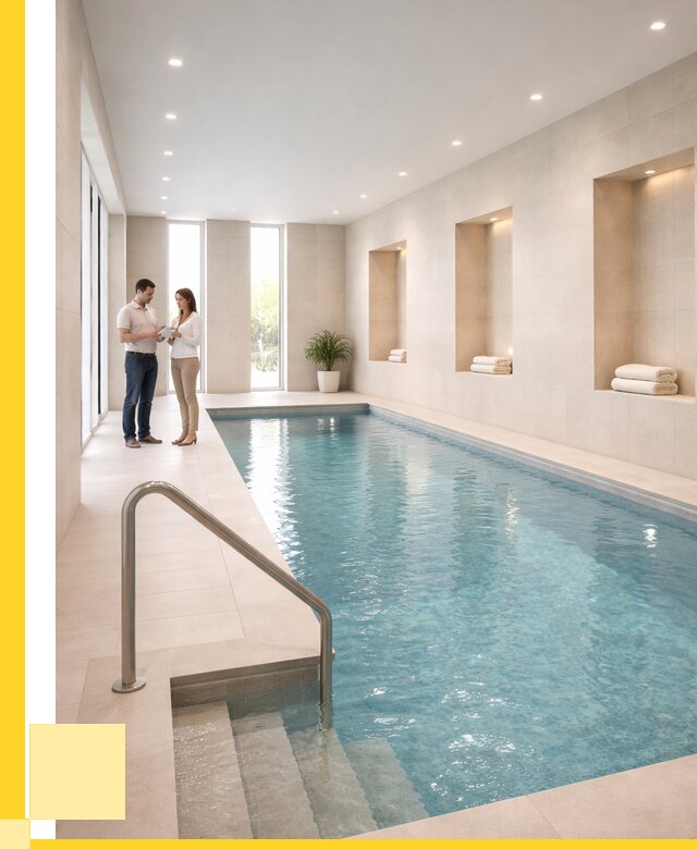 Бассейны в помещении под ключ в Набережных Челнах от 1523700 р. | ЭриданНбр