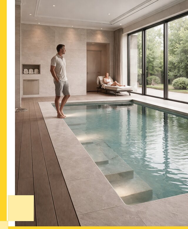 Бассейны в коттедже под ключ в Набережных Челнах от 1218960 р. | ЭриданНбр