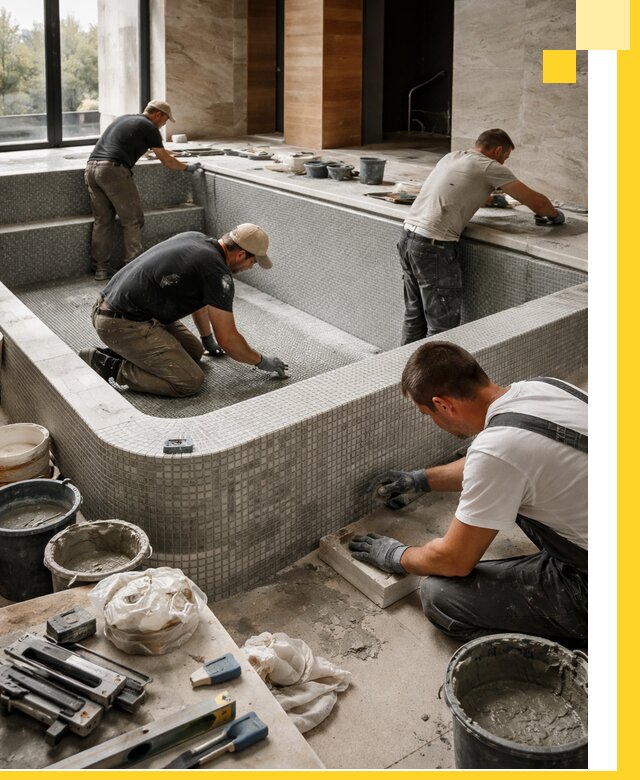 Строительство и установка СПА бассейнов под ключ в Набережных Челнах