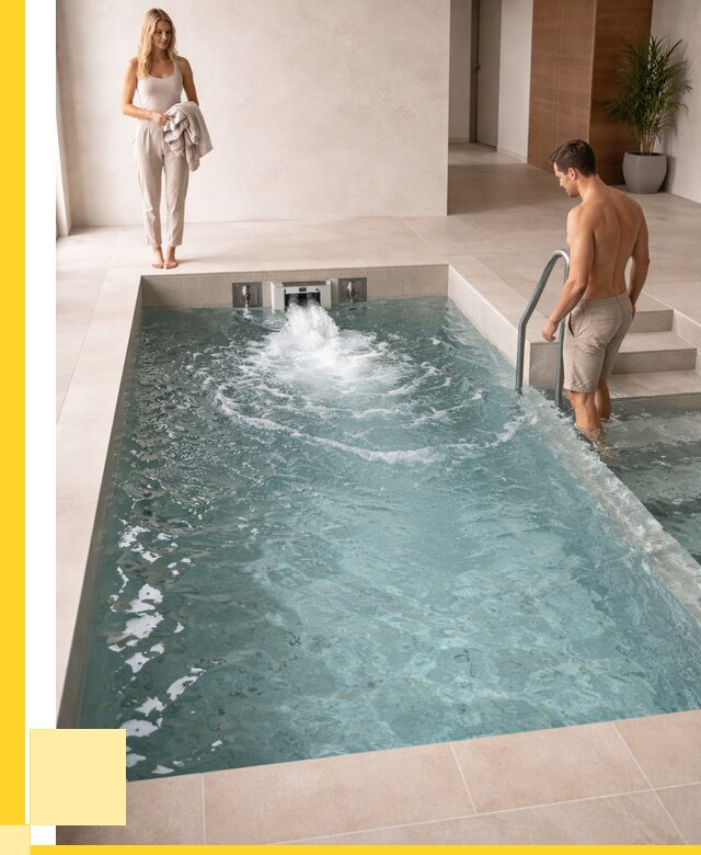 Бассейн с противотоком в Набережных Челнах от 253950 р. | ЭриданНбр