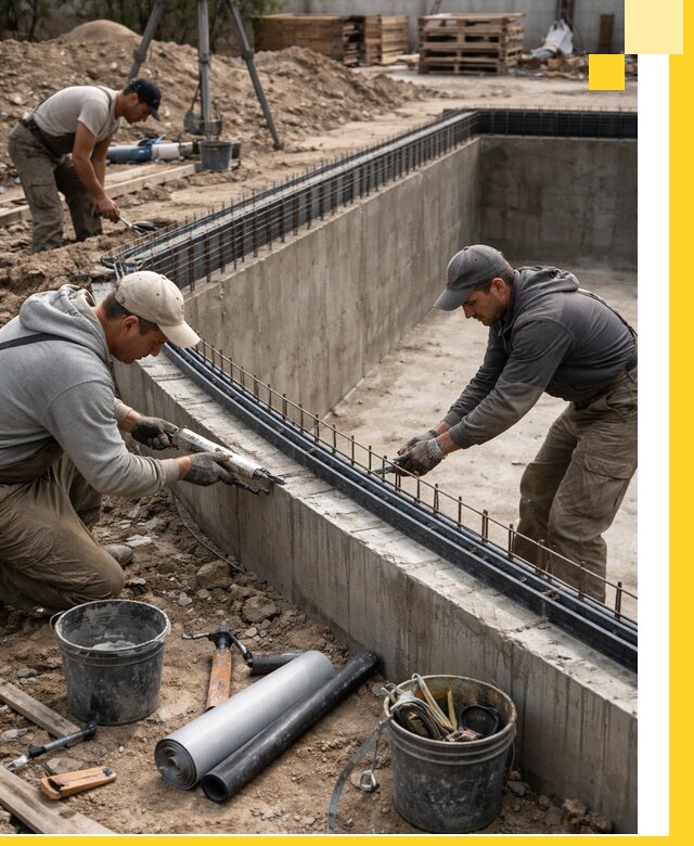 Качественный монтаж чаши бассейна в Набережных Челнах под ключ с гарантией