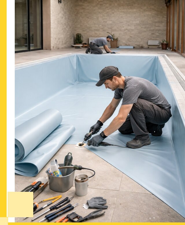 Пленка ПВХ для бассейнов в Набережных Челнах от 2540 р. | ЭриданНбр