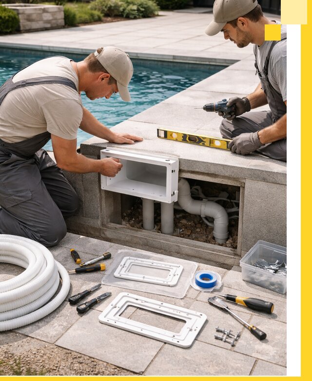 Поставка и установка скиммеров для бассейнов в Набережных Челнах