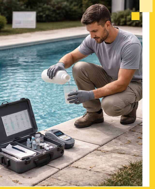 Профессиональная дезинфекция воды в бассейне в Набережных Челнах