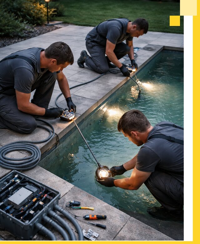 Профессиональное освещение бассейнов в Набережных Челнах: дизайн и монтаж