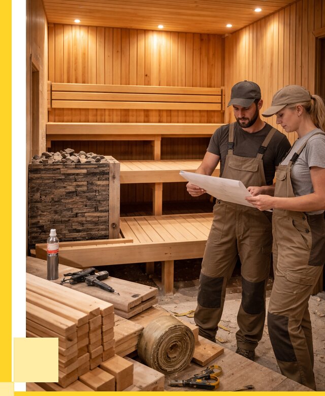 Строительство саун в Набережных Челнах под ключ от 253950 р., ЭриданНбр