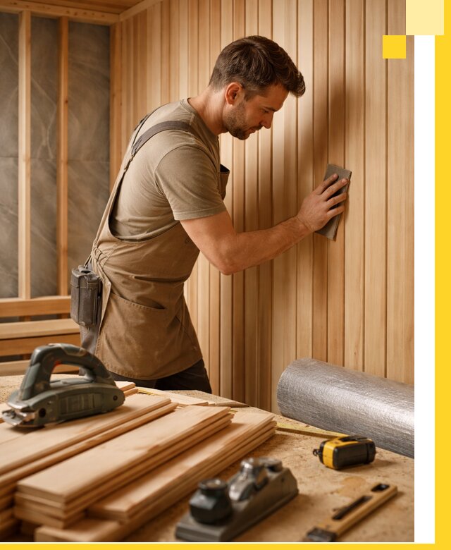 Профессиональная отделка саун и парных под ключ в Набережных Челнах