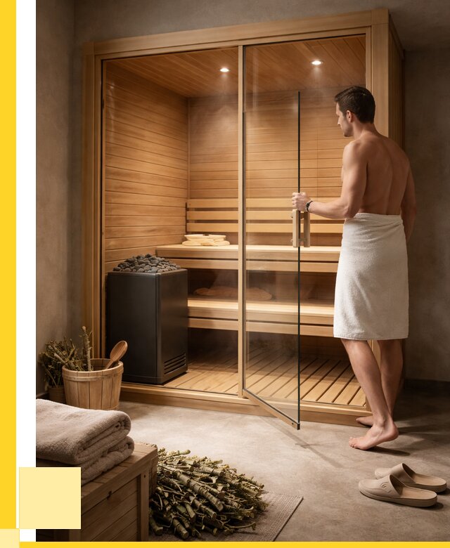 Купить мини сауны для дома в Набережных Челнах от 71106 р. ЭриданНбр