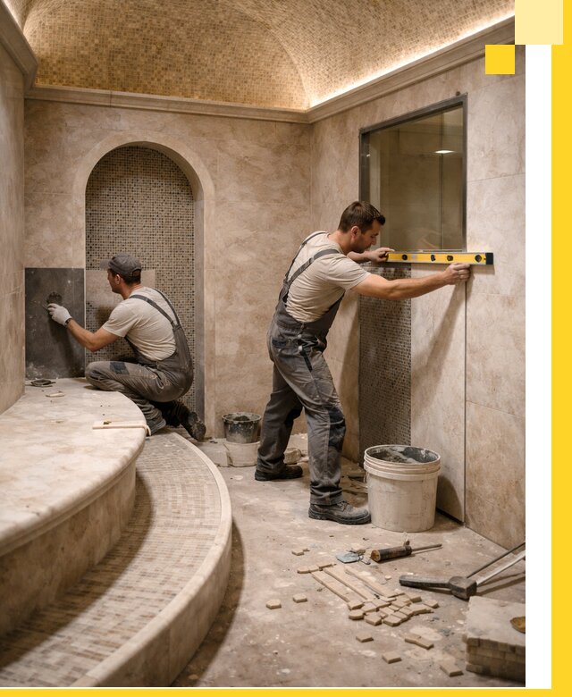 Проектирование и строительство саун с хамамом под ключ в Набережных Челнах