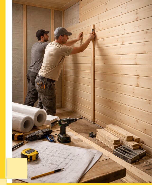 Обшивка бани вагонкой в Набережных Челнах от 1219 р., ЭриданНбр