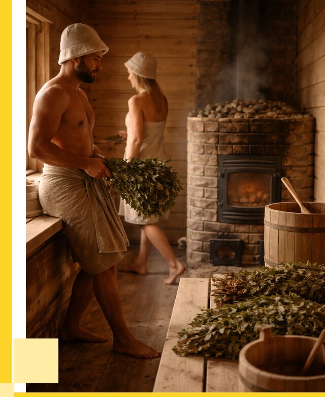 Русские бани в Набережных Челнах: проекты и дизайн от 355530 р. | ЭриданНбр