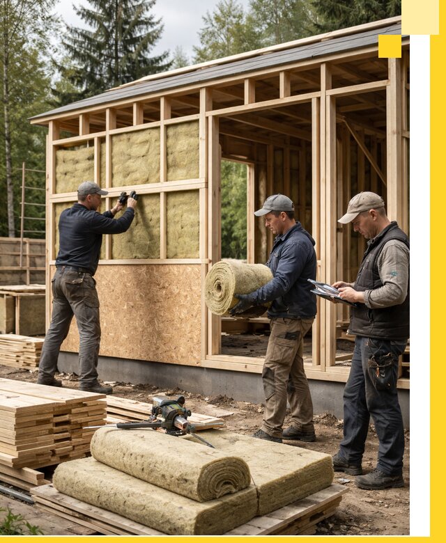 Проектирование и строительство каркасных бань в Набережных Челнах под ключ