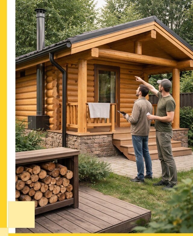 Бани для дачи под ключ в Набережных Челнах от 253950 р. | ЭриданНбр