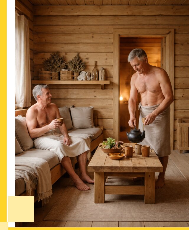 Бани с комнатой отдыха под ключ в Набережных Челнах от 457110 р. | ЭриданНбр