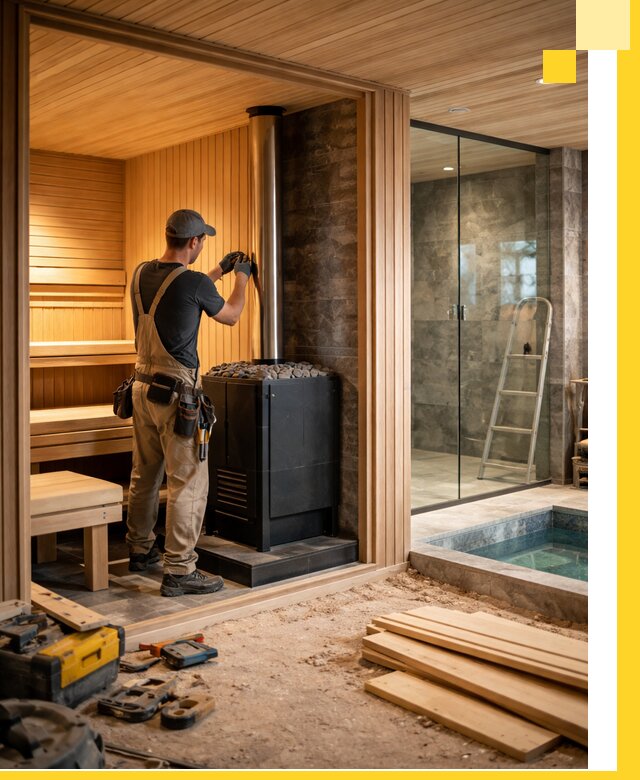 Полное строительство банных комплексов под ключ в Набережных Челнах