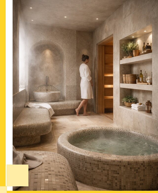 Строительство бани с хамамом в Набережных Челнах от 761850 р. | ЭриданНбр