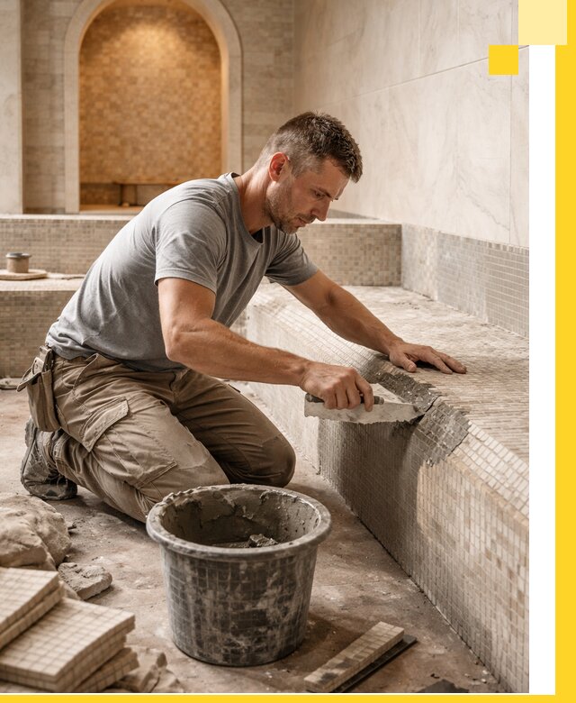 Строительство эксклюзивных хамамов под ключ в Набережных Челнах