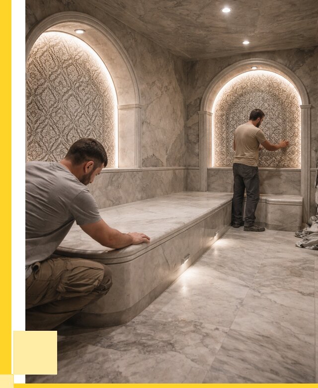 Турецкие бани под ключ в Набережных Челнах от 253950 р. | ЭриданНбр