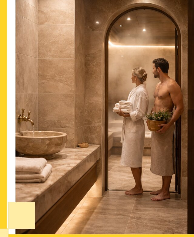 Проект и монтаж сауны и хамама в Набережных Челнах от 355530 р., ЭриданНбр