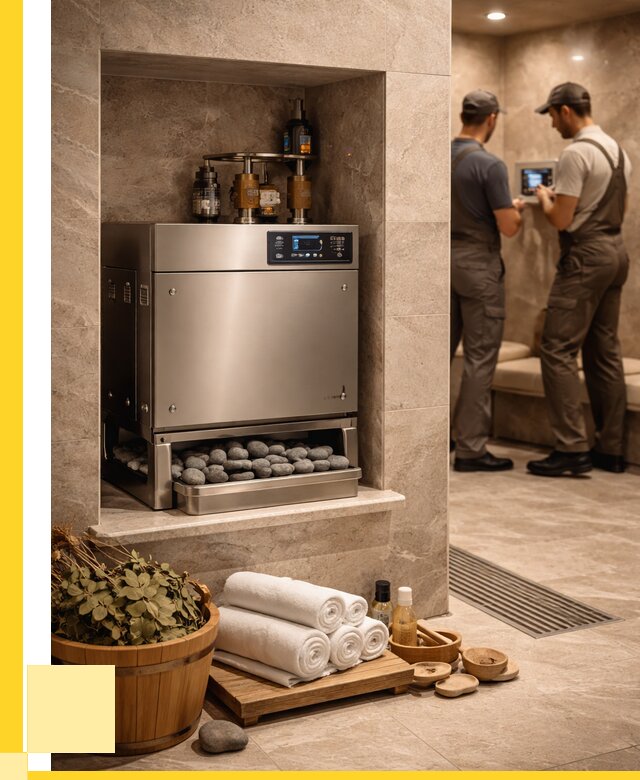 Парогенераторы для хамама в Набережных Челнах от 76185 р. | ЭриданНбр